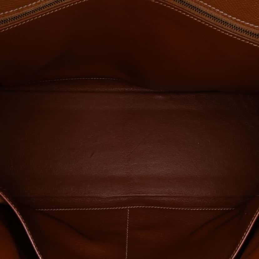 Hermès Togo Kelly II Retourne 32 Brown Leather Good condition - Model View