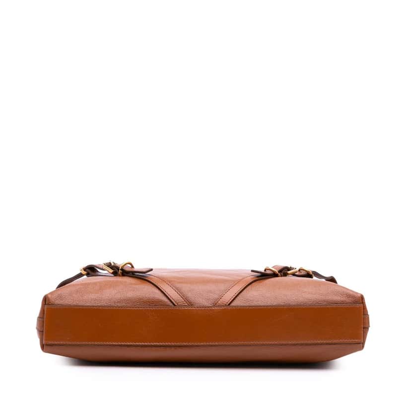Givenchy Medium Leather Voyou Crossbody Brown Leather Good condition - Inside View