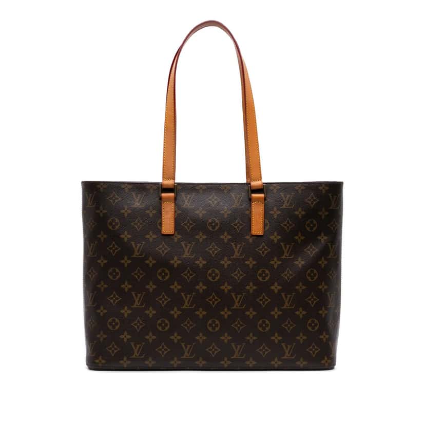 Louis Vuitton Monogram Luco Brown Canvas Good condition - Front View