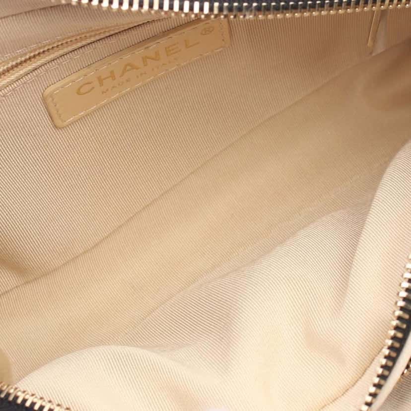 Chanel Tricolor Quilted Goatskin In and Out Belt Bag Brown Leather Good condition - Model View