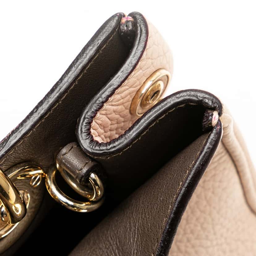 Dior Mini Leather Diorissimo Satchel Pink Leather Fair condition - Box View
