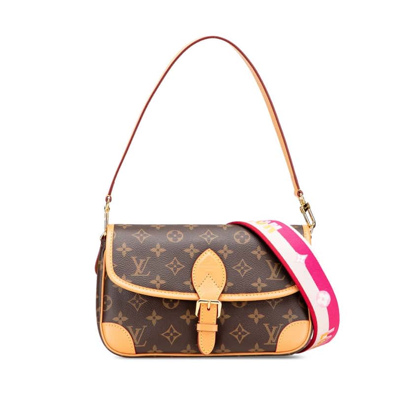 Louis Vuitton Monogram Diane Brown Canvas Good condition - Front View