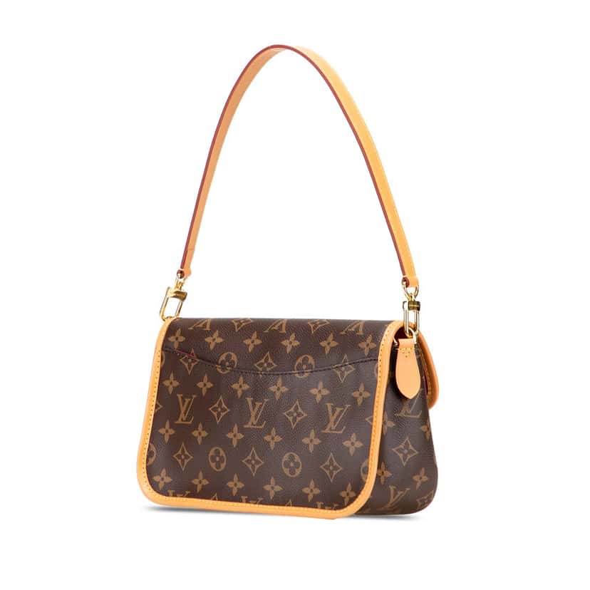 Louis Vuitton Monogram Diane Brown Canvas Good condition - Back View