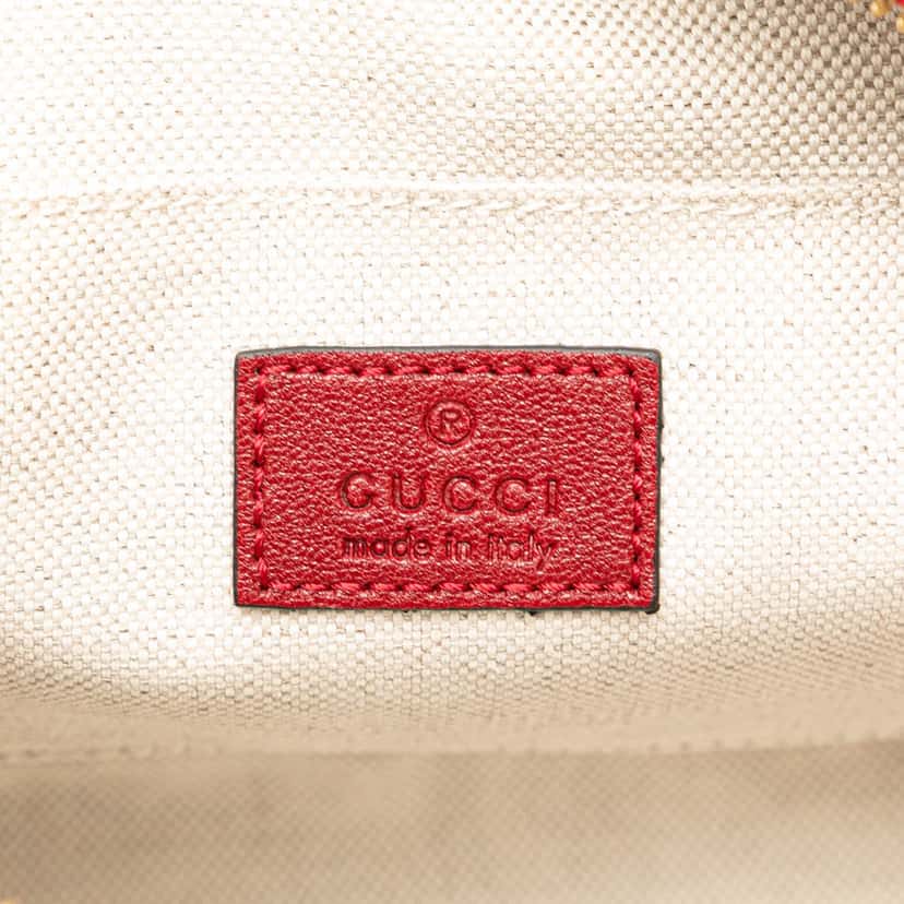 Gucci Small Leather Blondie Crossbody Red Leather Good condition - Box View