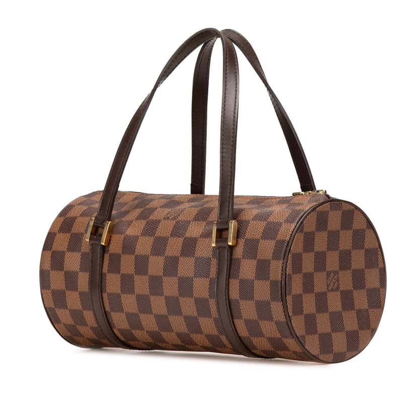 Louis Vuitton Damier Ebene Papillon 26 Brown Canvas Good condition - Back View