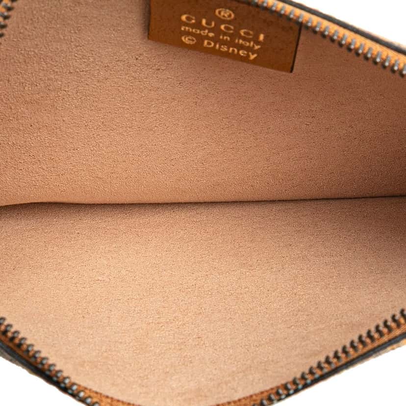 Gucci Disney Micro GG Supreme Mickey Mouse Tote Brown Canvas Good condition - Box View