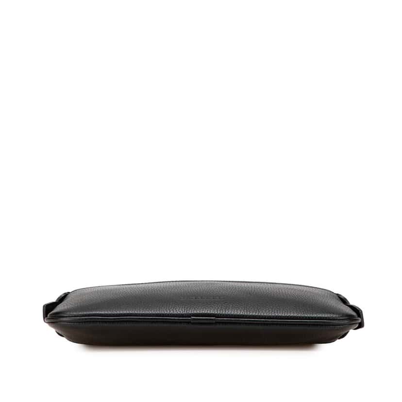 Burberry Leather Shoulder Bag Black Leather Good condition - Inside View