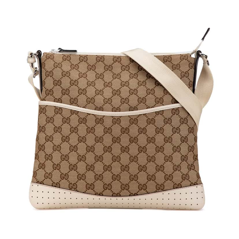 Gucci GG Canvas Crossbody Brown Canvas Good condition - Front View