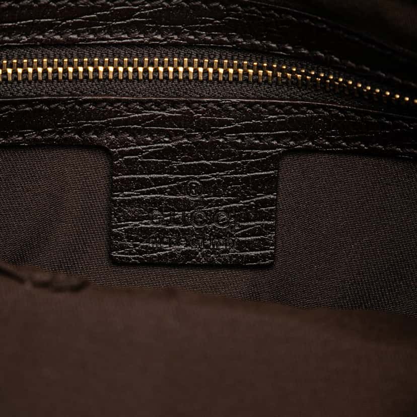 Gucci GG Canvas Hasler Web Crossbody Brown Canvas Good condition - Box View