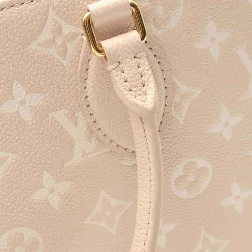 Louis Vuitton Monogram Empreinte Spring In The City Onthego MM Brown Leather Good condition - Box View