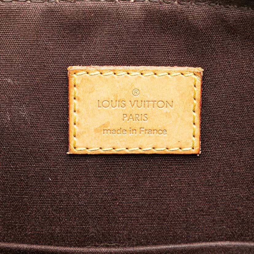 Louis Vuitton Monogram Vernis Bellevue GM Purple Leather Good condition - Box View