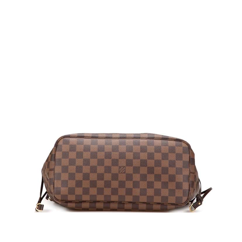 Louis Vuitton Damier Ebene Neverfull MM Brown Canvas Good condition - Inside View