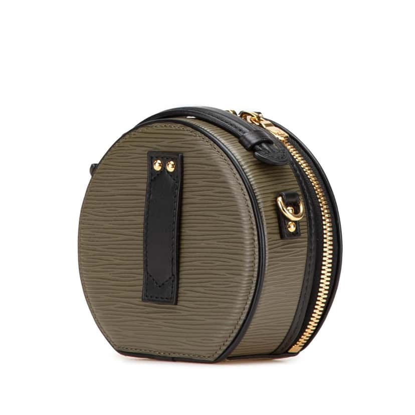 Louis Vuitton Mini Epi Boite Chapeau Brown Leather Good condition - Back View