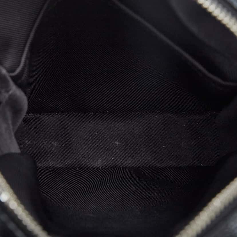 Louis Vuitton Damier Graphite Renaissance Map Danube Slim PM Black Canvas Good condition - Box View