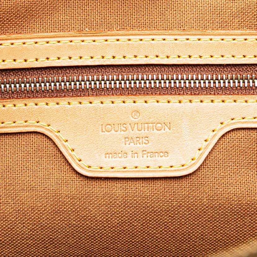 Louis Vuitton Monogram Cabas Piano Brown Canvas Good condition - Box View