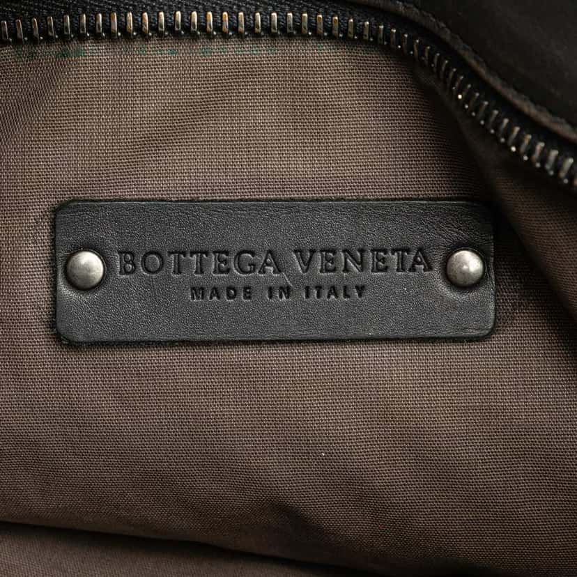 Bottega Veneta Nappa Intrecciato VN Crossbody Grey Leather Good condition - Box View