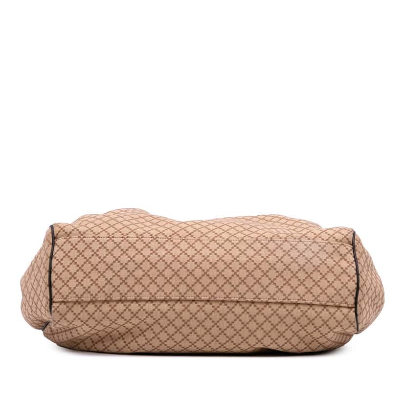 Gucci Large GG Canvas Sukey Tote Brown Canvas Good condition - Inside View