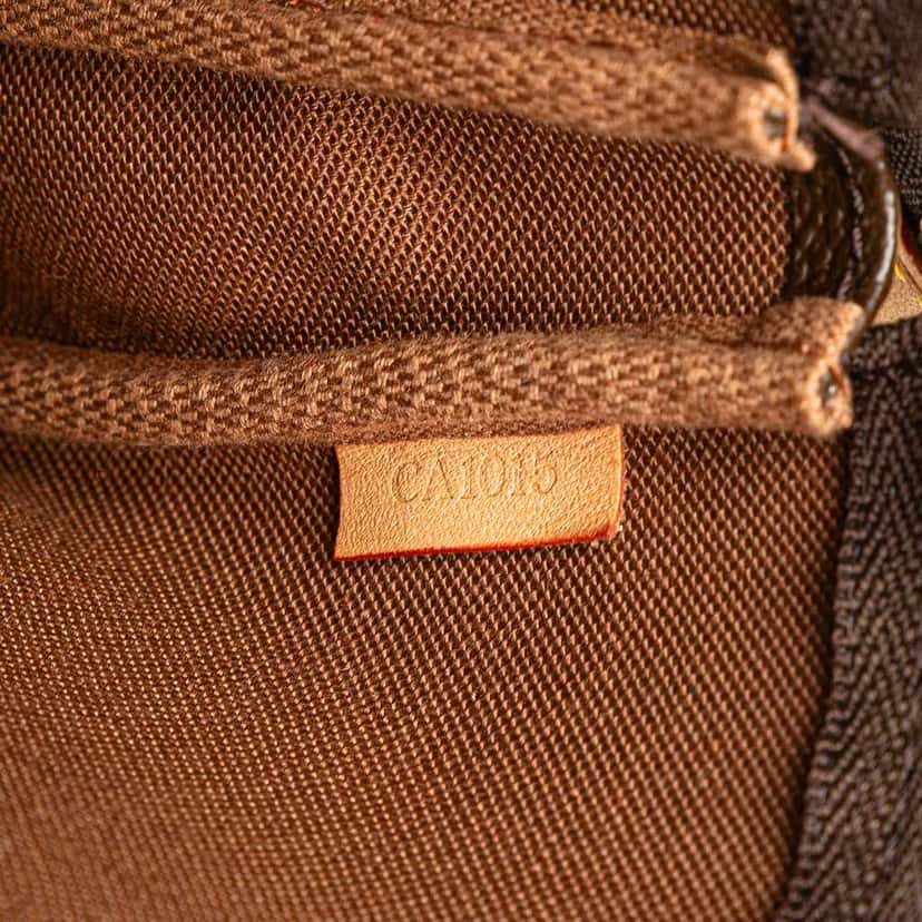 Louis Vuitton Monogram Pochette Accessoires Brown Canvas Good condition - Box View