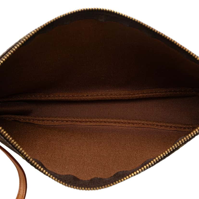 Louis Vuitton Monogram Pochette Accessoires Brown Canvas Good condition - Model View