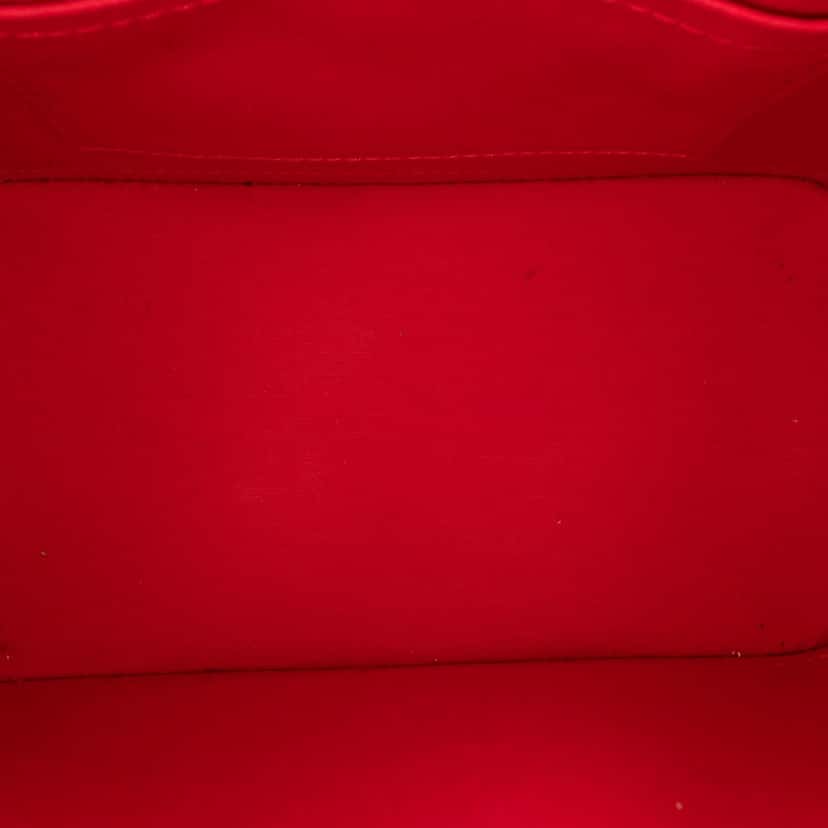 Louis Vuitton Monogram Vernis Alma BB Red Leather Good condition - Model View