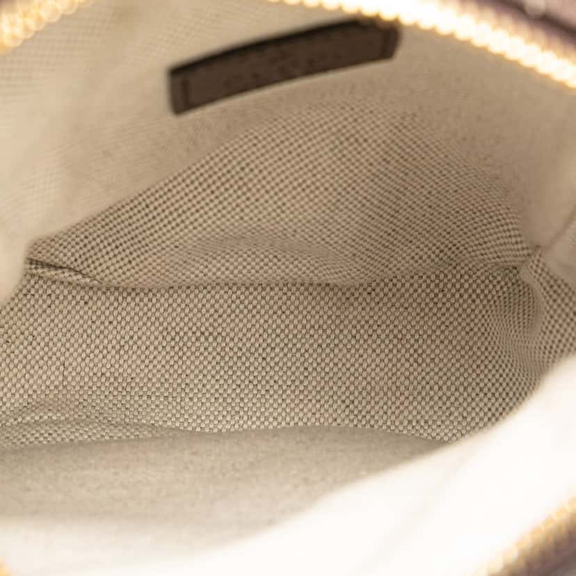 Gucci Micro Jumbo GG Canvas Web Top Handle Bag Brown Canvas Good condition - Model View