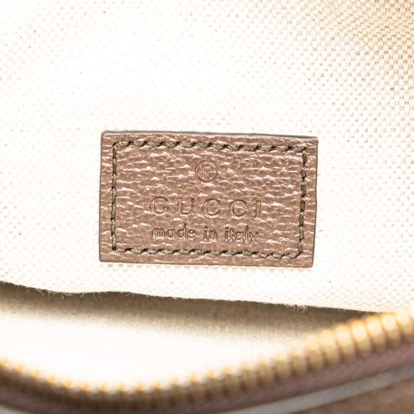 Gucci Micro Jumbo GG Canvas Web Top Handle Bag Brown Canvas Good condition - Box View