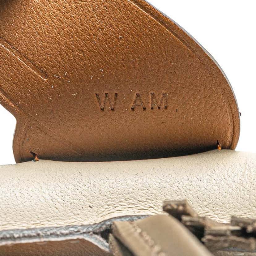 Hermès Milo Lambskin and Swift GriGri Rodeo Pegase Bag Charm PM Brown Leather Good condition - Model View