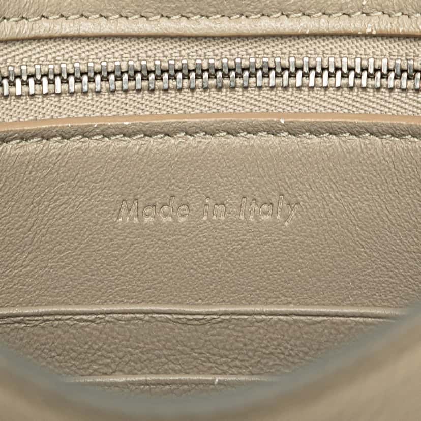 Celine Small Bicolor Leather Trotteur Crossbody Brown Leather Good condition - Box View