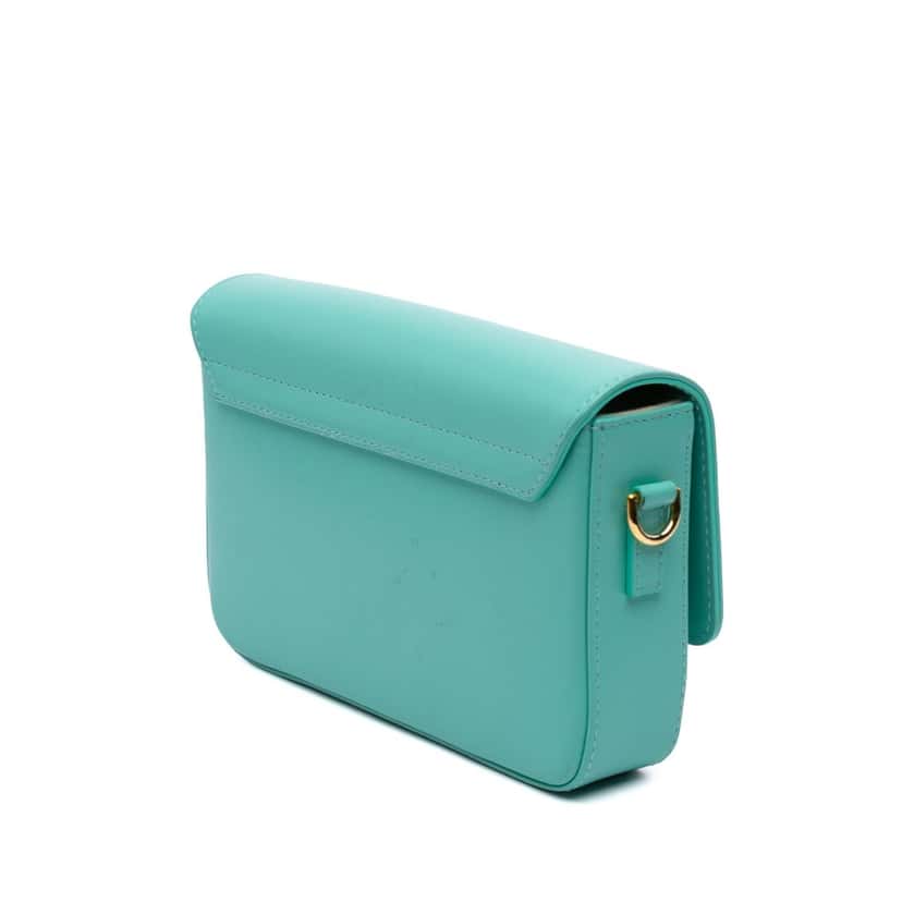 Jacquemus Calfskin Le Carinu Blue Leather Good condition - Back View