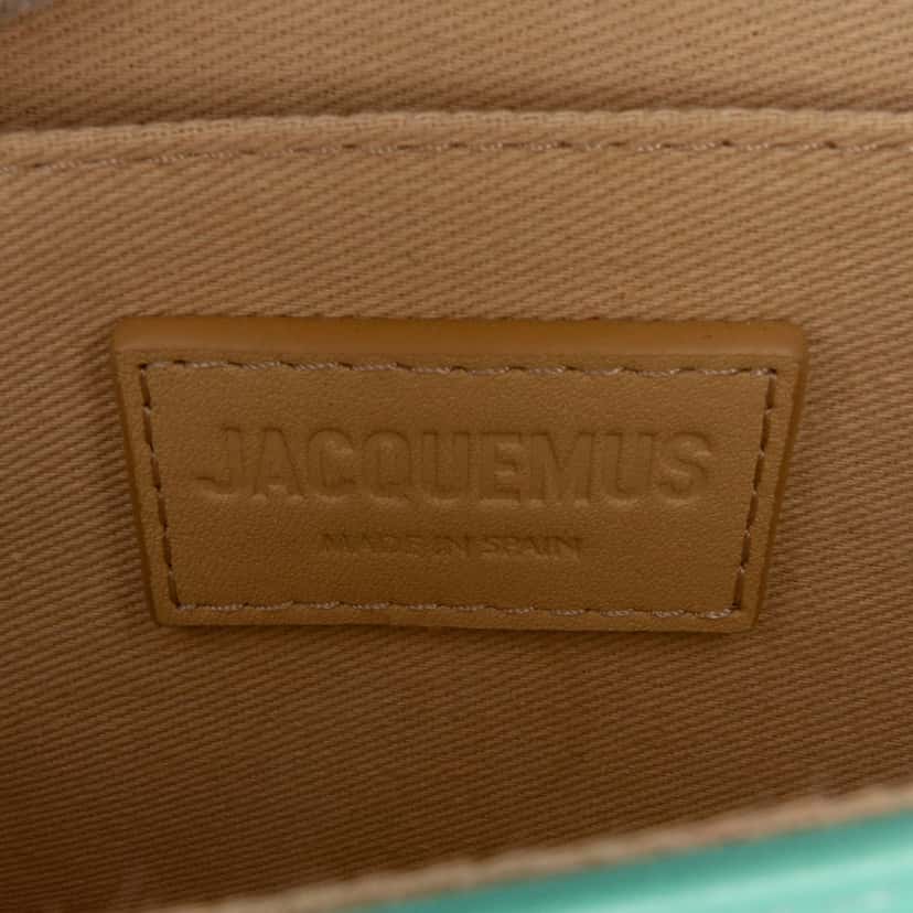 Jacquemus Calfskin Le Carinu Blue Leather Good condition - Box View