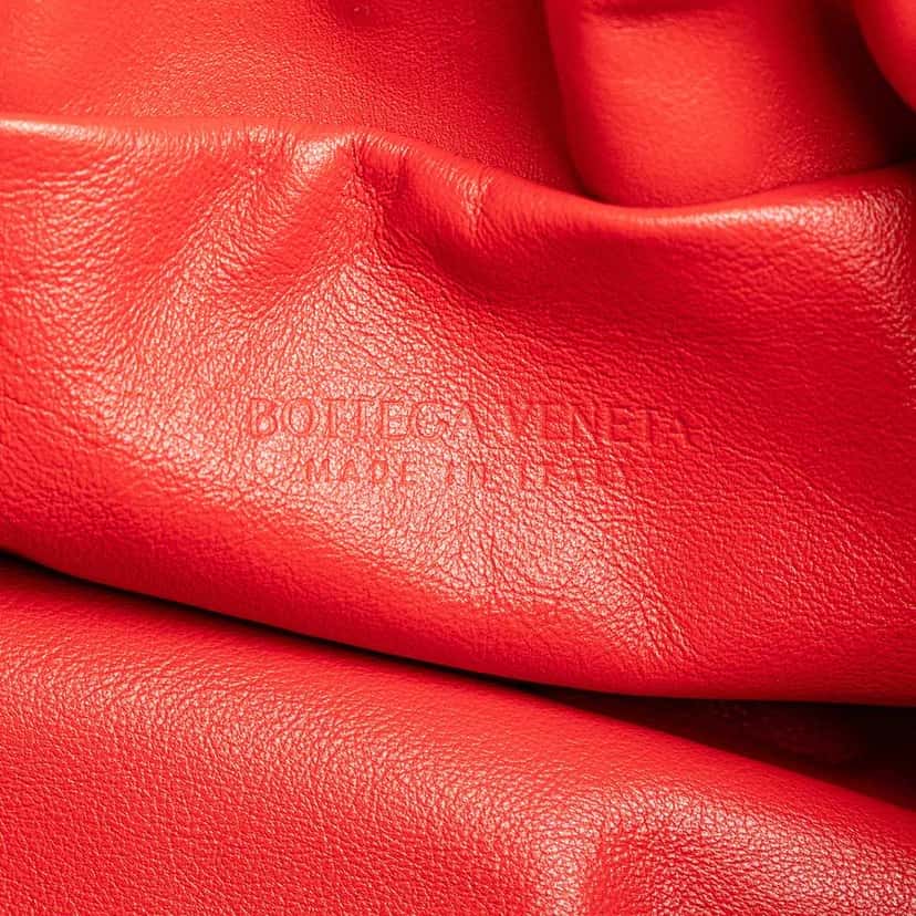 Bottega Veneta Medium Nappa The Bulb Red Leather Good condition - Box View