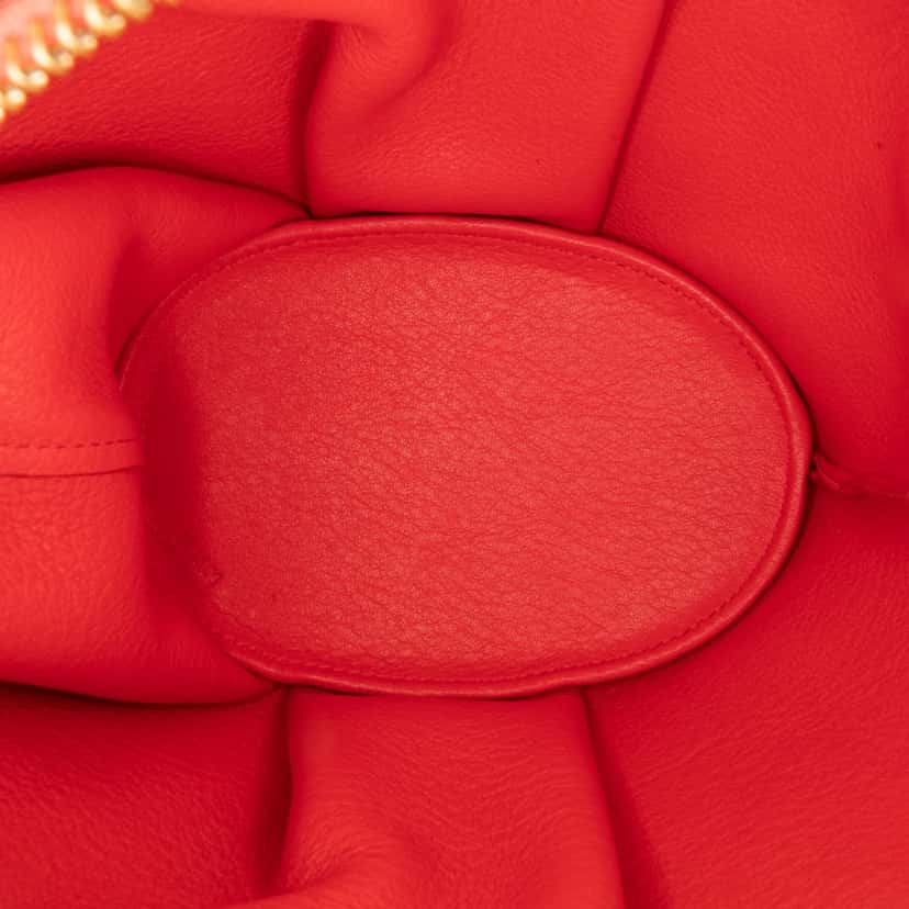 Loewe Mini Leather Elephant Crossbody Red Leather Good condition - Model View