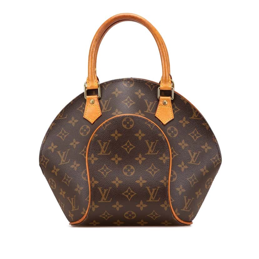 Louis Vuitton Monogram Ellipse PM Brown Canvas Fair condition - Front View