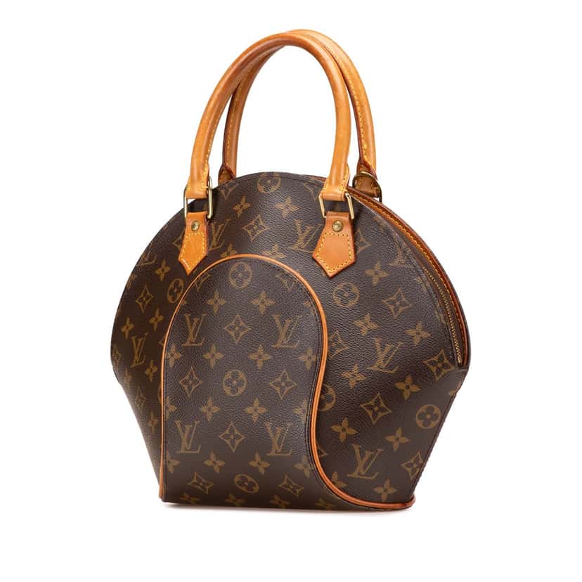 Louis Vuitton Monogram Ellipse PM Brown Canvas Fair condition - Back View