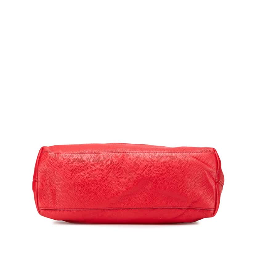 Gucci Medium Leather Soho Chain Tote Red Leather Good condition - Inside View