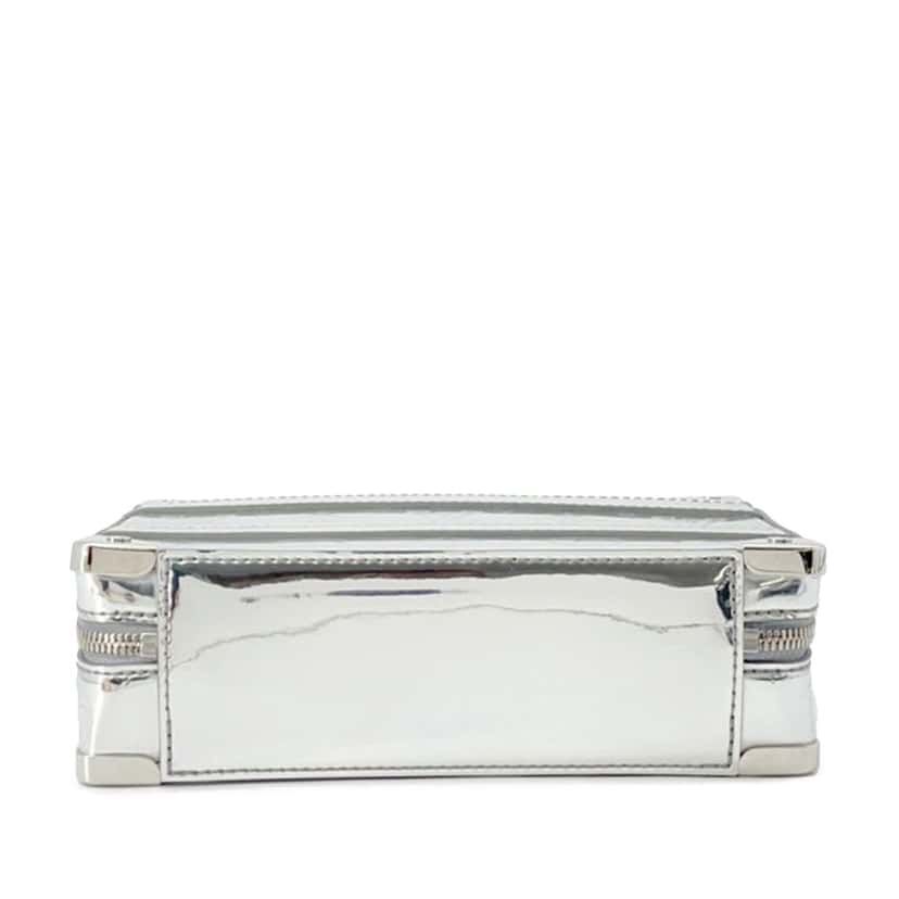 Louis Vuitton Monogram Miroir Soft Trunk Handle Bag Silver Good condition - Inside View