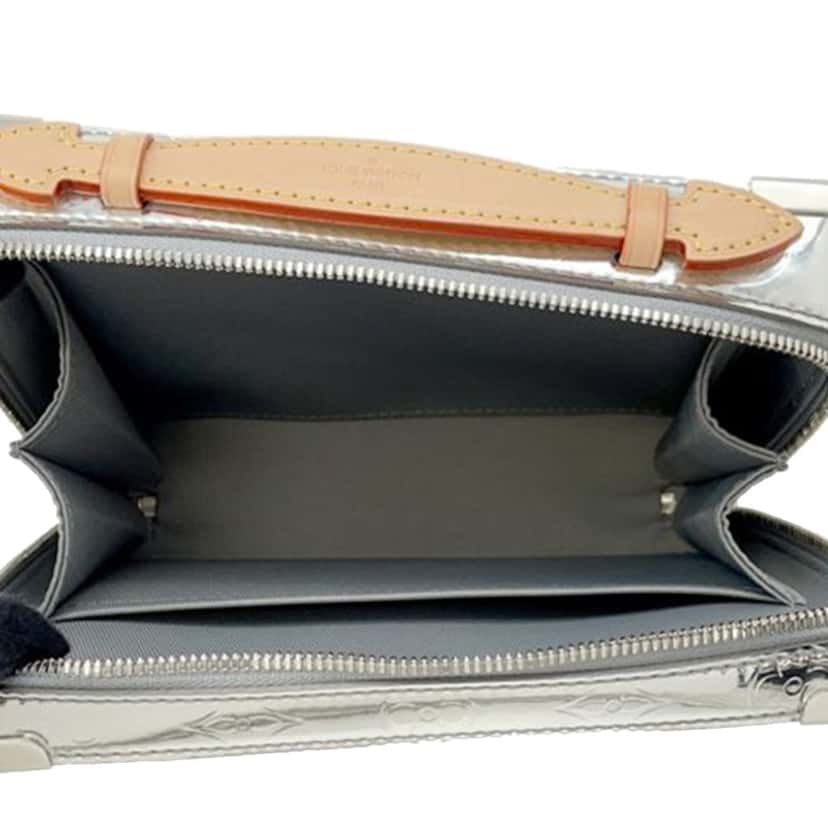 Louis Vuitton Monogram Miroir Soft Trunk Handle Bag Silver Good condition - Model View
