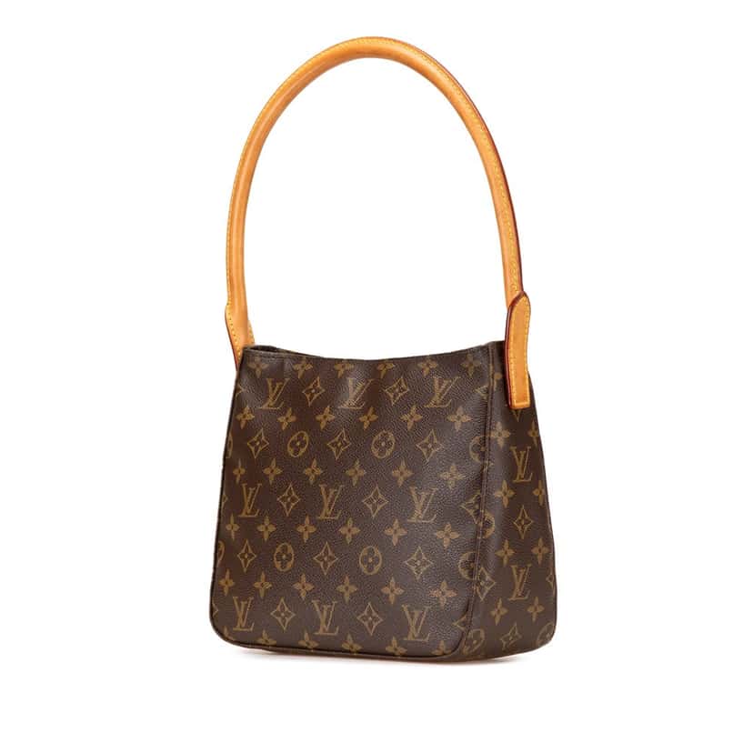 Louis Vuitton Monogram Looping MM Brown Canvas Good condition - Back View