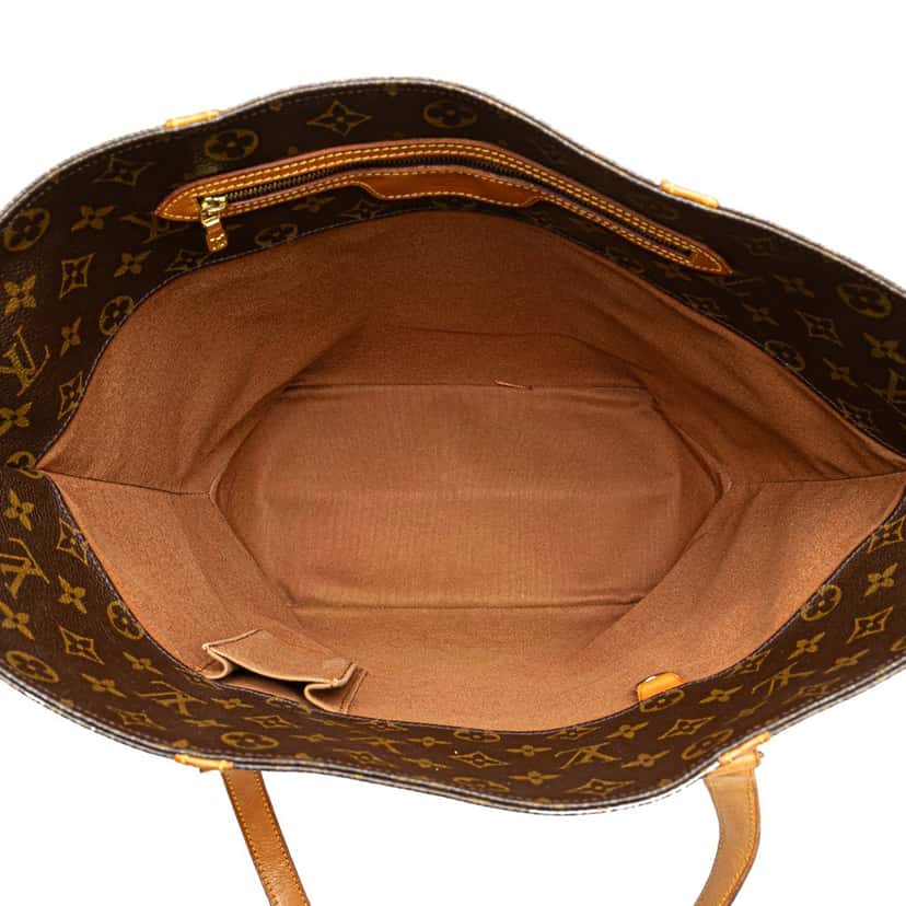 Louis Vuitton Monogram Sac Shopping Brown Canvas Good condition - Model View