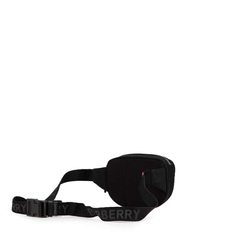 Burberry Nylon Logo Cannon Belt Bag Black Good condition - Back View