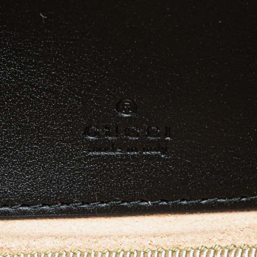 Gucci Small Suede Ophidia Belt Bag Blue Leather Good condition - Box View