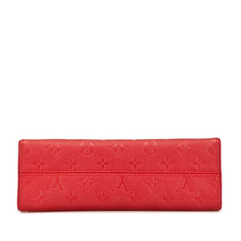 Louis Vuitton Monogram Empreinte Saint Sulpice BB Red Leather Very good condition - Inside View