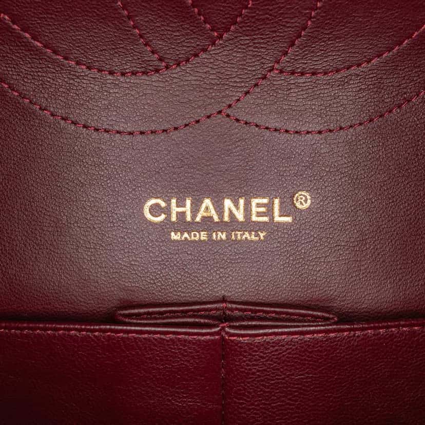 Chanel Jumbo Classic Lambskin Double Flap Black Leather Good condition - Box View