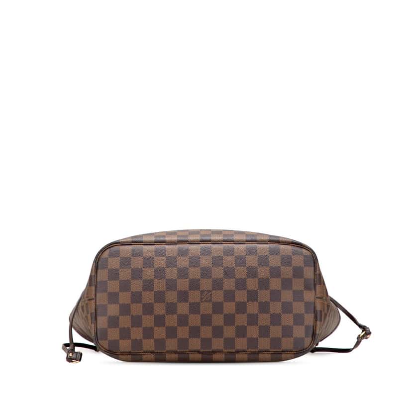 Louis Vuitton Damier Ebene Neverfull MM Brown Canvas Good condition - Inside View