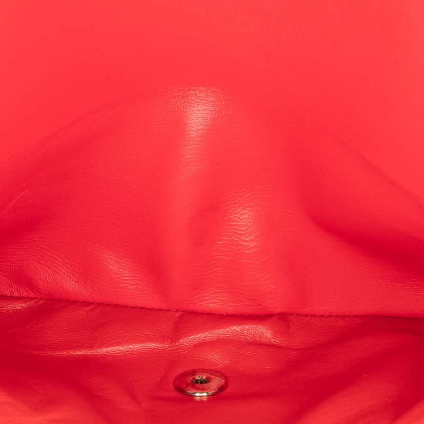 Chanel Jumbo Classic Patent Double Flap Red Leather Good condition - Box View