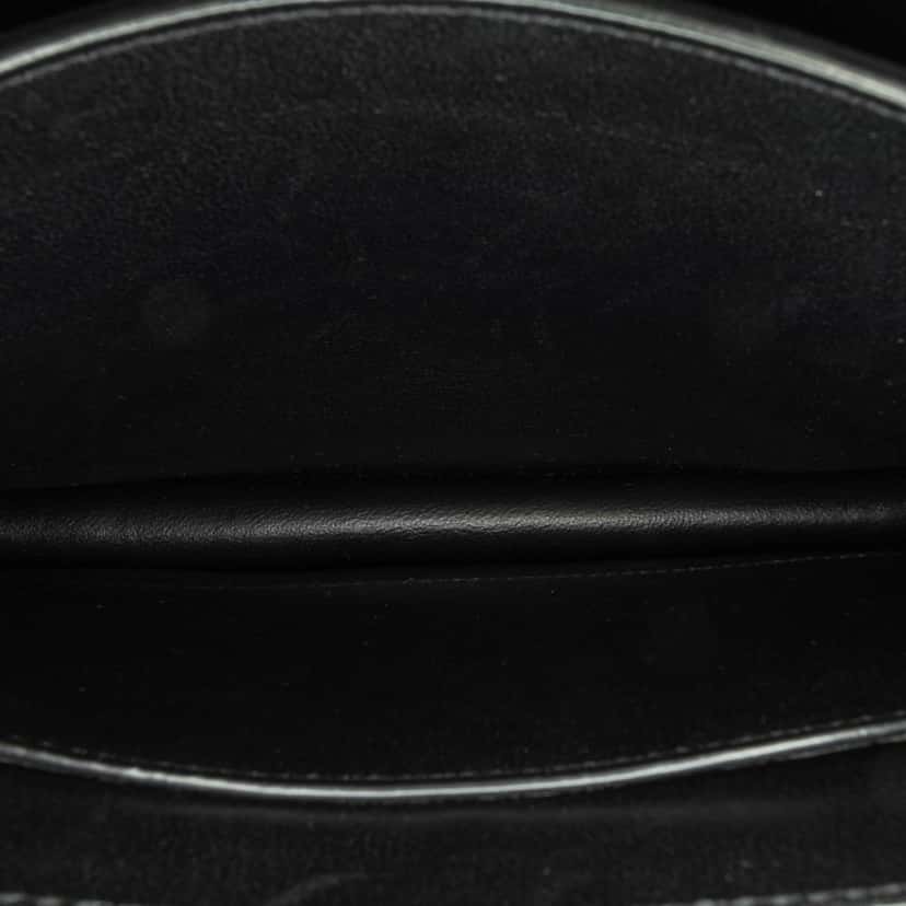 Saint Laurent Calf Hair Cassandra Crossbody Black Good condition - Box View