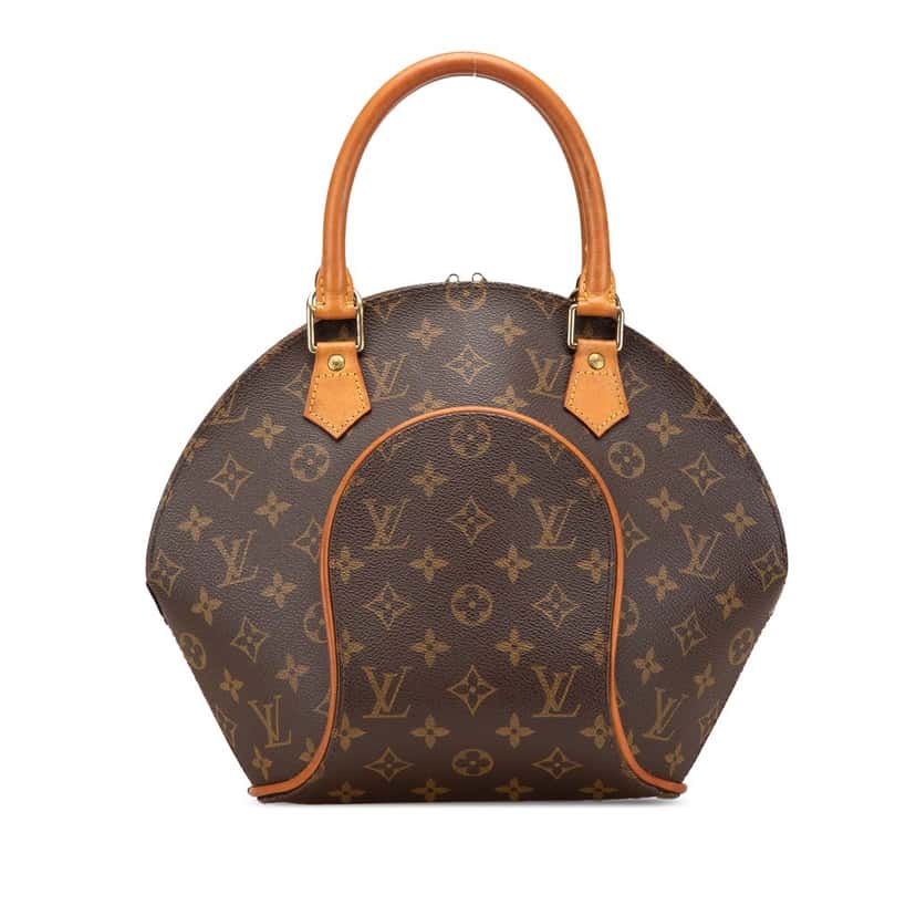 Louis Vuitton Monogram Ellipse PM Brown Canvas Good condition - Front View