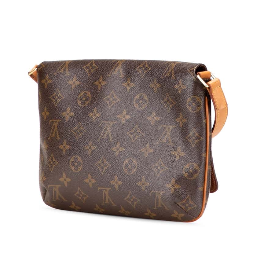 Louis Vuitton Monogram Musette Tango Long Strap Brown Canvas Good condition - Back View