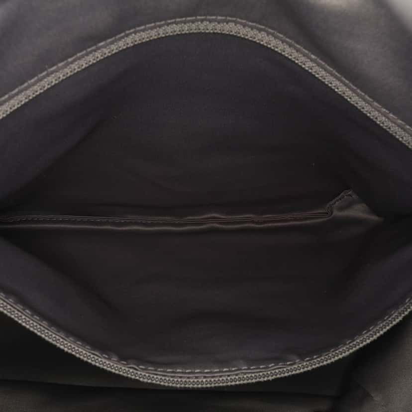 Chanel CC Quilted Calfskin Triptych Tote Grey Leather Good condition - Box View