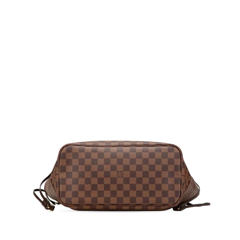 Louis Vuitton Damier Ebene Neverfull MM Brown Canvas Fair condition - Inside View